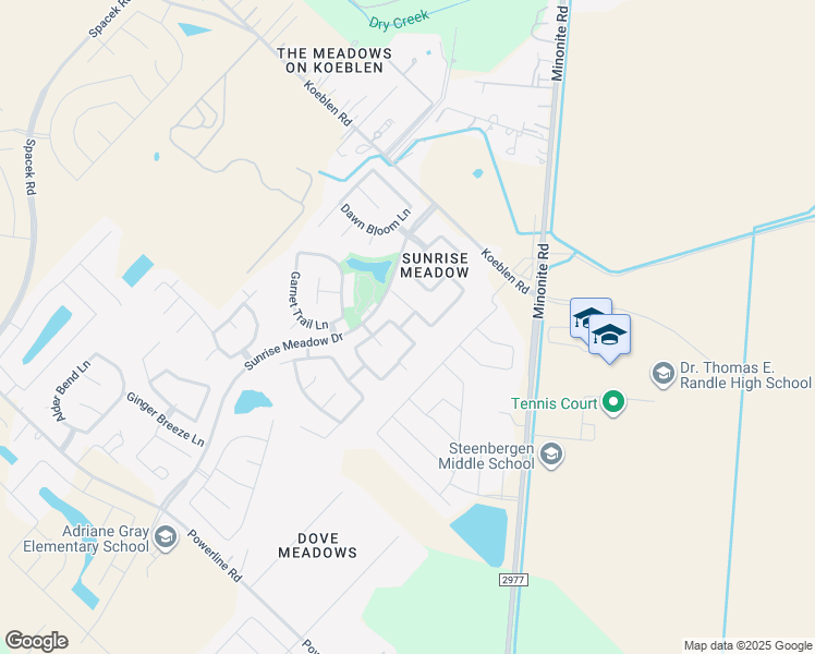 map of restaurants, bars, coffee shops, grocery stores, and more near 7215 Shining Mist Lane in Richmond