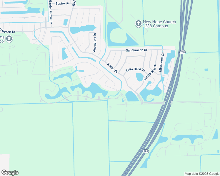 map of restaurants, bars, coffee shops, grocery stores, and more near 72 Palmero Way in Manvel