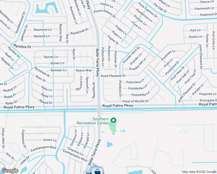 map of restaurants, bars, coffee shops, grocery stores, and more near 10 Point of Woods Drive in Palm Coast