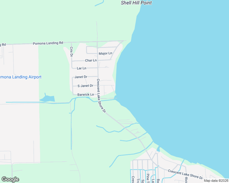 map of restaurants, bars, coffee shops, grocery stores, and more near 104 Sandra Lane in Crescent City