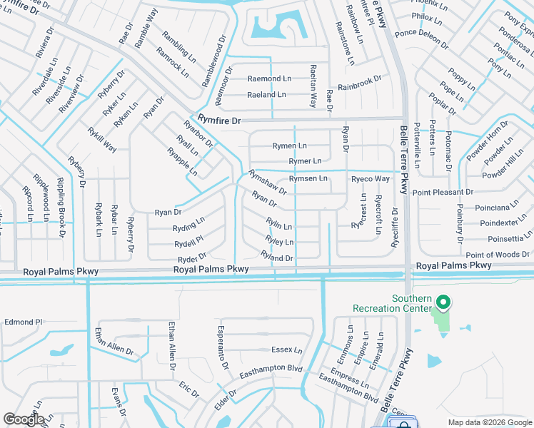 map of restaurants, bars, coffee shops, grocery stores, and more near 69 Ryan Drive in Palm Coast