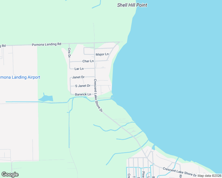 map of restaurants, bars, coffee shops, grocery stores, and more near 104 Sandra Lane in Crescent City