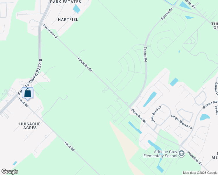 map of restaurants, bars, coffee shops, grocery stores, and more near 5992 Powerline Road in Richmond