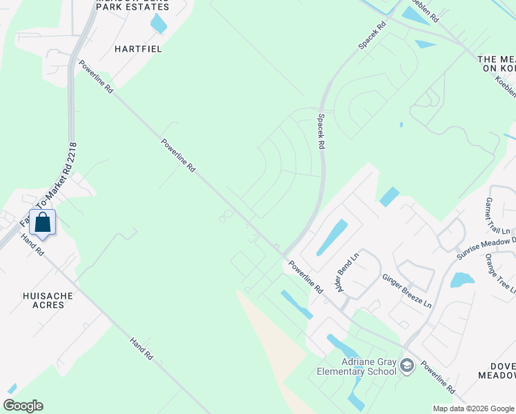 map of restaurants, bars, coffee shops, grocery stores, and more near 6035-6185 Powerline Road in Richmond