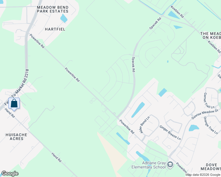 map of restaurants, bars, coffee shops, grocery stores, and more near 6091 Powerline Road in Richmond