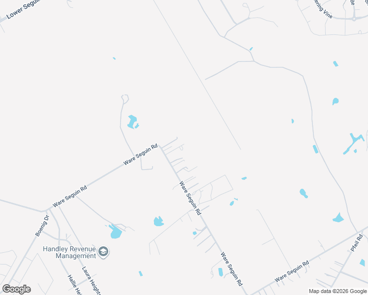 map of restaurants, bars, coffee shops, grocery stores, and more near 11409 Ware Seguin Road in Schertz