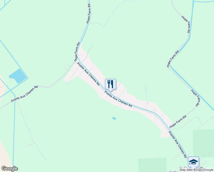map of restaurants, bars, coffee shops, grocery stores, and more near 707 Louisiana 665 in Montegut
