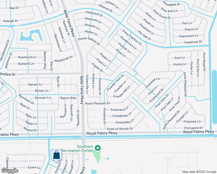 map of restaurants, bars, coffee shops, grocery stores, and more near 19 Powder Horn Drive in Palm Coast
