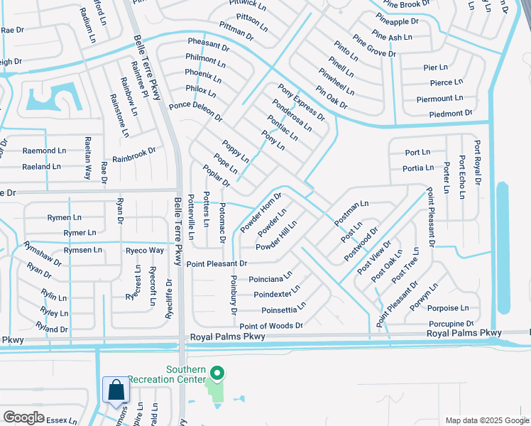 map of restaurants, bars, coffee shops, grocery stores, and more near 30 Powder Horn Drive in Palm Coast