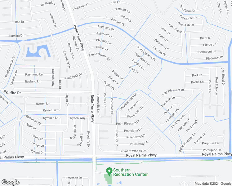 map of restaurants, bars, coffee shops, grocery stores, and more near 36 Poplar Drive in Palm Coast