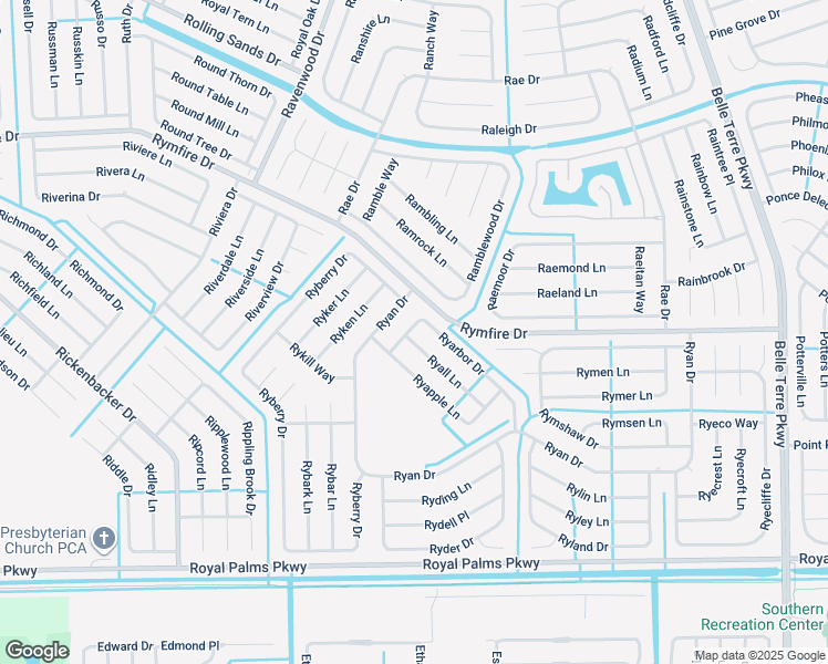 map of restaurants, bars, coffee shops, grocery stores, and more near 3 Ryall Lane in Palm Coast