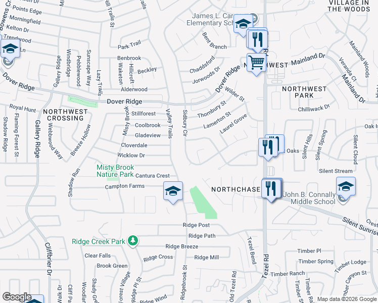 map of restaurants, bars, coffee shops, grocery stores, and more near in San Antonio