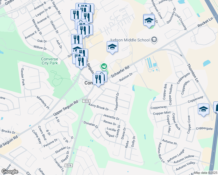 204 Downing Street, Converse TX Walk Score