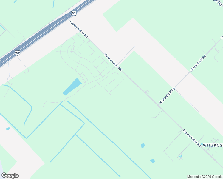 map of restaurants, bars, coffee shops, grocery stores, and more near 618 Finney Vallet Road in Rosenberg