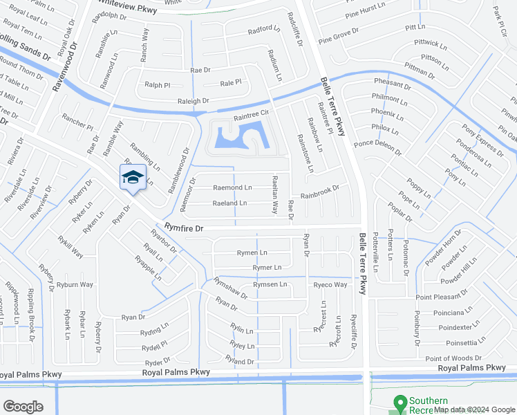 map of restaurants, bars, coffee shops, grocery stores, and more near 34 Raeland Lane in Palm Coast