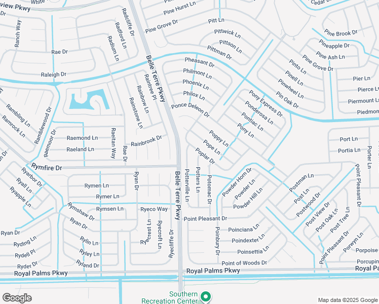 map of restaurants, bars, coffee shops, grocery stores, and more near 3 Potterville Lane in Palm Coast