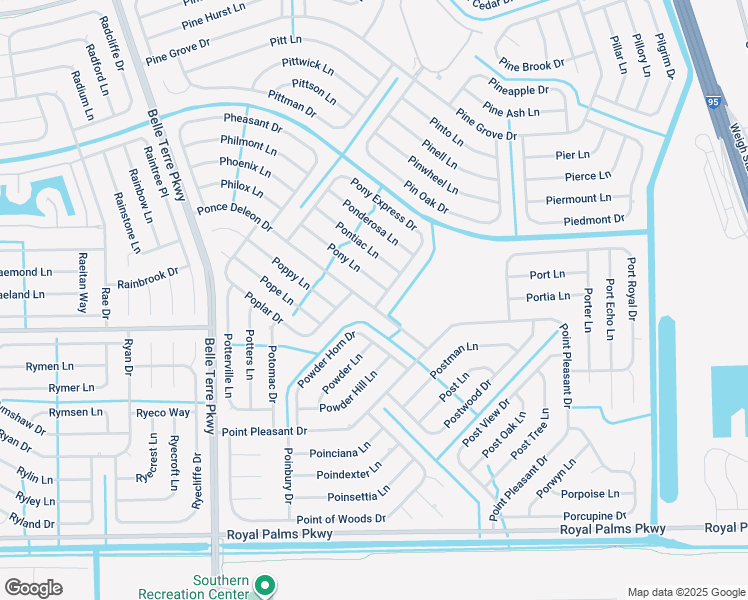 map of restaurants, bars, coffee shops, grocery stores, and more near 65 Ponce Deleon Drive in Palm Coast