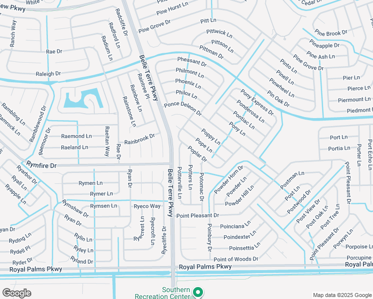 map of restaurants, bars, coffee shops, grocery stores, and more near 3 Potterville Lane in Palm Coast