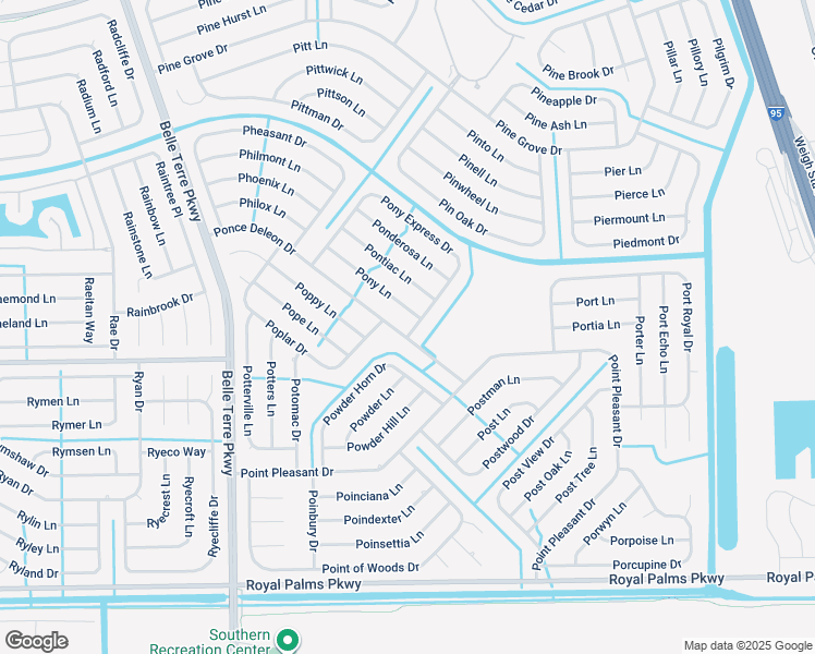 map of restaurants, bars, coffee shops, grocery stores, and more near 65 Ponce Deleon Drive in Palm Coast
