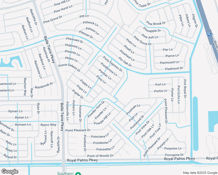 map of restaurants, bars, coffee shops, grocery stores, and more near 65 Ponce Deleon Drive in Palm Coast