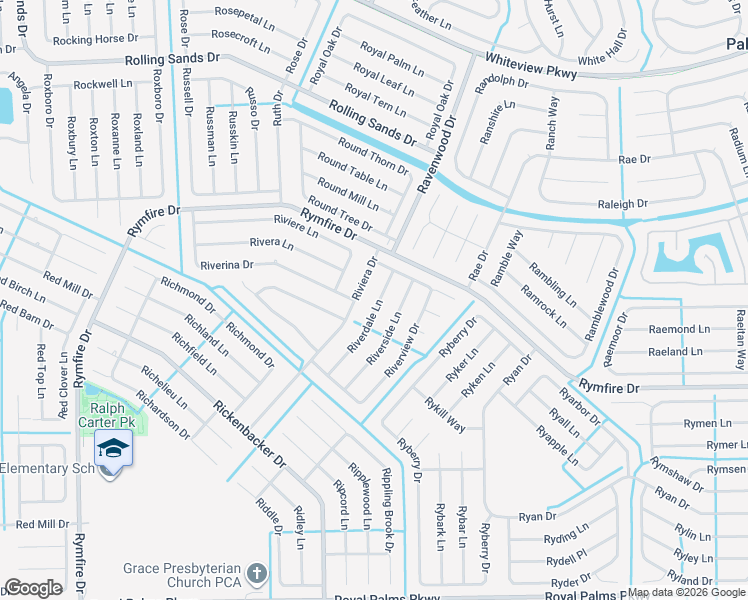 map of restaurants, bars, coffee shops, grocery stores, and more near 27 Riverdale Lane in Palm Coast