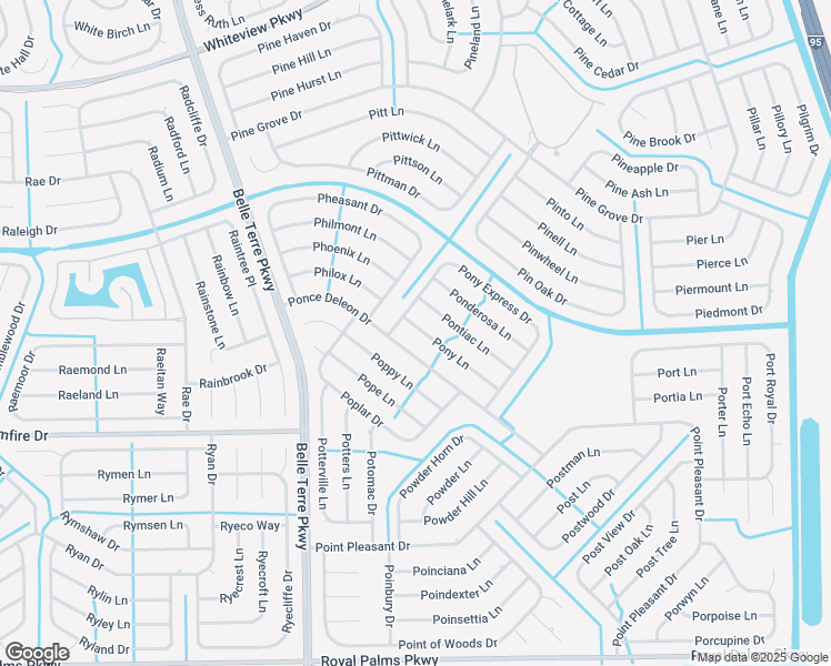 map of restaurants, bars, coffee shops, grocery stores, and more near 40 Ponce Deleon Drive in Palm Coast