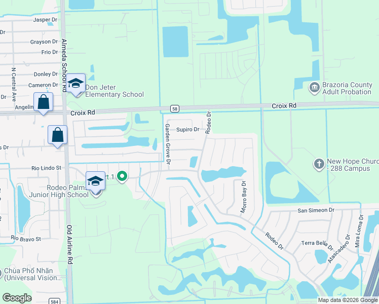 map of restaurants, bars, coffee shops, grocery stores, and more near 13 Signal Hill Drive in Manvel