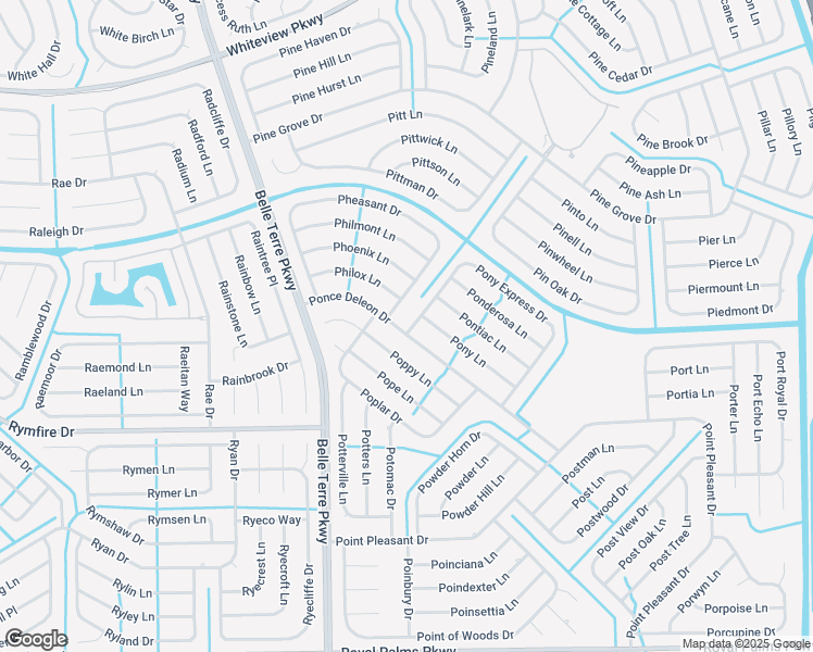 map of restaurants, bars, coffee shops, grocery stores, and more near 9a Pony Express Drive in Palm Coast