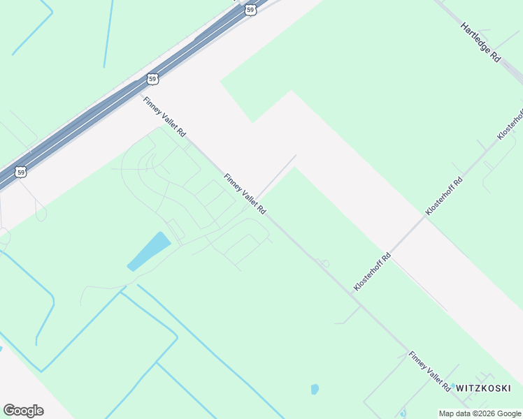 map of restaurants, bars, coffee shops, grocery stores, and more near 589 Finney Vallet Road in Rosenberg