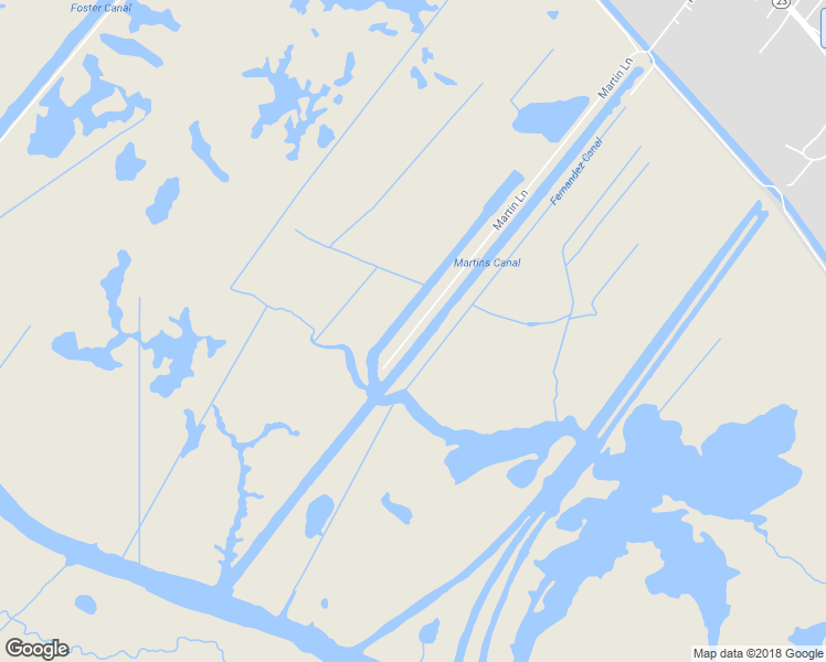 map of restaurants, bars, coffee shops, grocery stores, and more near 611 Martin Lane in Port Sulphur