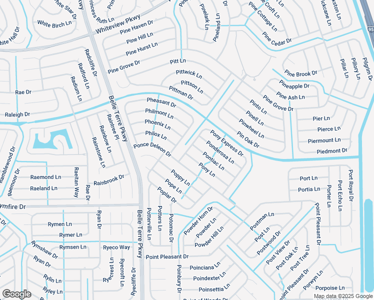map of restaurants, bars, coffee shops, grocery stores, and more near 9a Pony Express Drive in Palm Coast