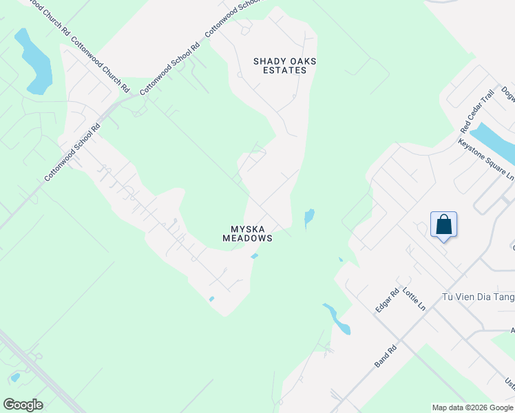 map of restaurants, bars, coffee shops, grocery stores, and more near 2729 Mazen Road in Rosenberg