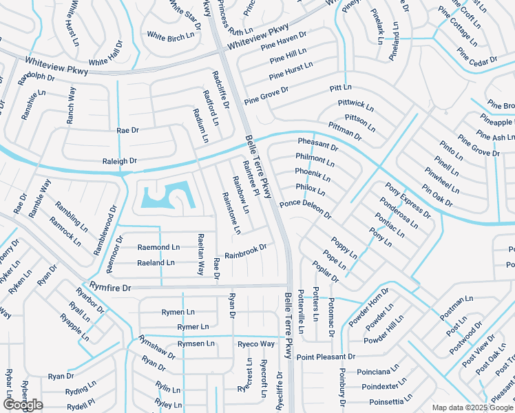 map of restaurants, bars, coffee shops, grocery stores, and more near 48 Raintree Place in Palm Coast