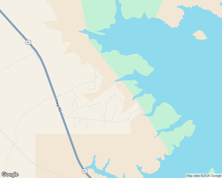 map of restaurants, bars, coffee shops, grocery stores, and more near 56 Round Mountain Road in Del Rio