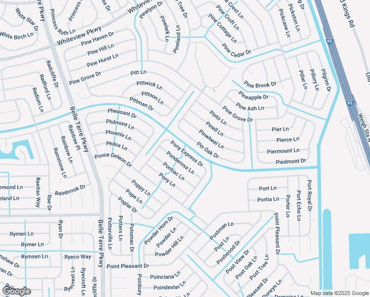 map of restaurants, bars, coffee shops, grocery stores, and more near 40 Pin Oak Drive in Palm Coast
