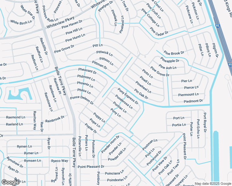 map of restaurants, bars, coffee shops, grocery stores, and more near 29a Pony Express Drive in Palm Coast