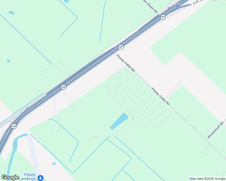 map of restaurants, bars, coffee shops, grocery stores, and more near 398 Finney Vallet Road in Rosenberg