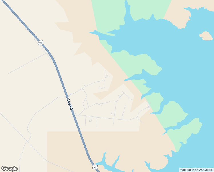 map of restaurants, bars, coffee shops, grocery stores, and more near 56 Round Mountain Road in Del Rio