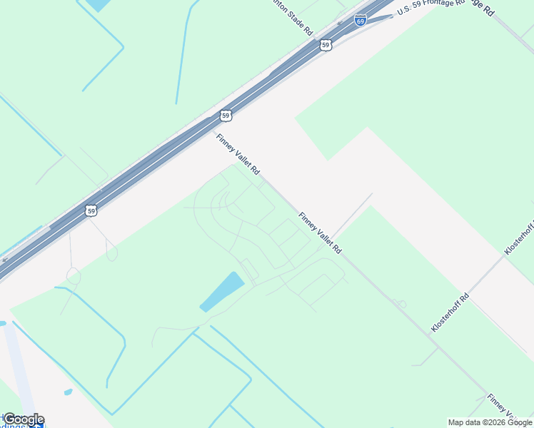 map of restaurants, bars, coffee shops, grocery stores, and more near 459 Finney Vallet Road in Rosenberg