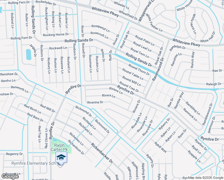 map of restaurants, bars, coffee shops, grocery stores, and more near 36 Riviere Lane in Palm Coast