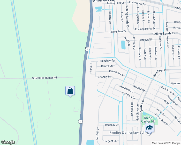 map of restaurants, bars, coffee shops, grocery stores, and more near 12 Renn Lane in Palm Coast