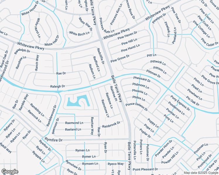 map of restaurants, bars, coffee shops, grocery stores, and more near 15 Raintree Place in Palm Coast