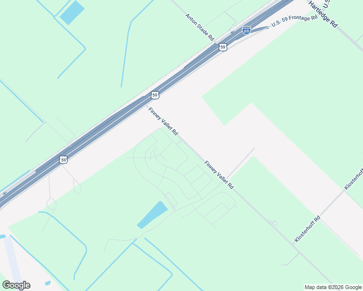 map of restaurants, bars, coffee shops, grocery stores, and more near 432 Finney Vallet Road in Rosenberg