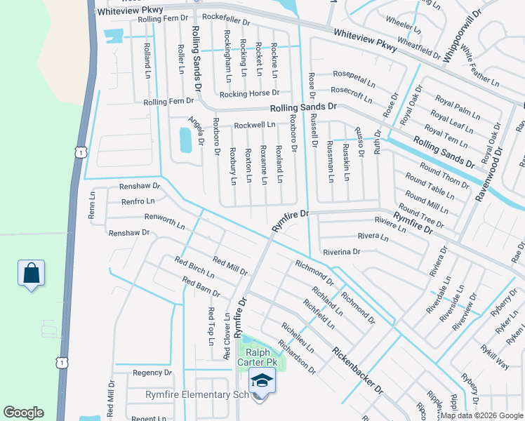 map of restaurants, bars, coffee shops, grocery stores, and more near 2 Roxanne Place in Palm Coast