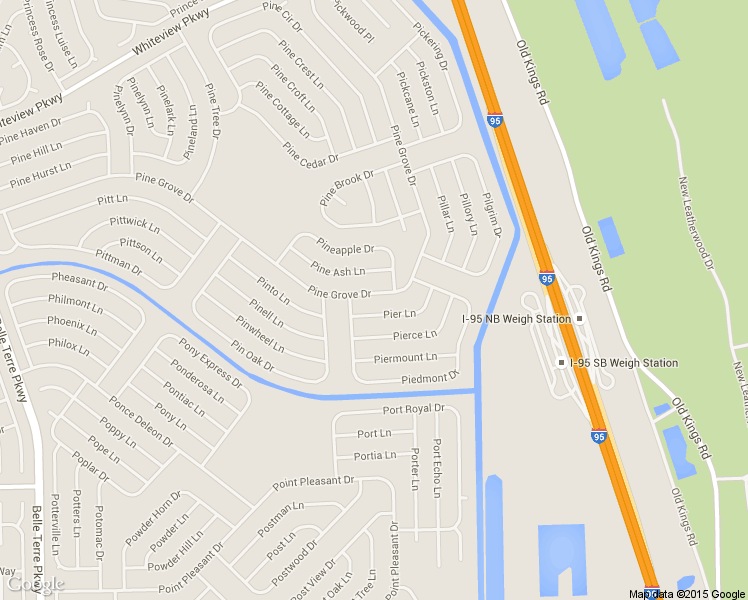 map of restaurants, bars, coffee shops, grocery stores, and more near 136 Pine Grove Drive in Palm Coast