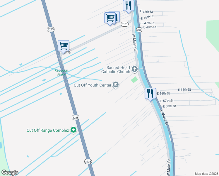 map of restaurants, bars, coffee shops, grocery stores, and more near 128 West 79th Street in Cut Off