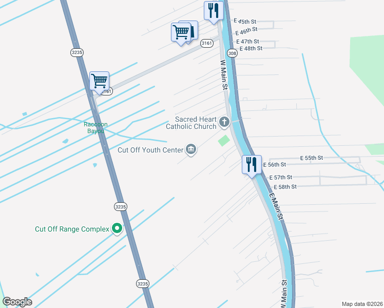 map of restaurants, bars, coffee shops, grocery stores, and more near 128 West 79th Street in Cut Off