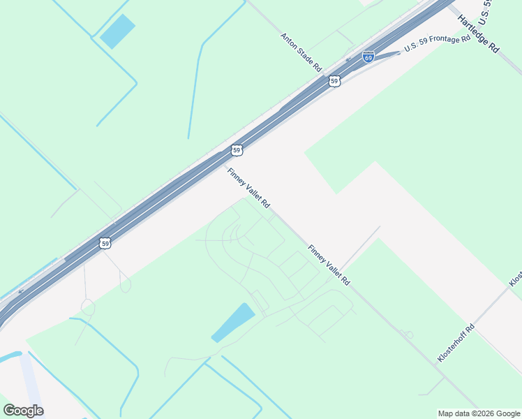 map of restaurants, bars, coffee shops, grocery stores, and more near 398 Finney Vallet Road in Rosenberg