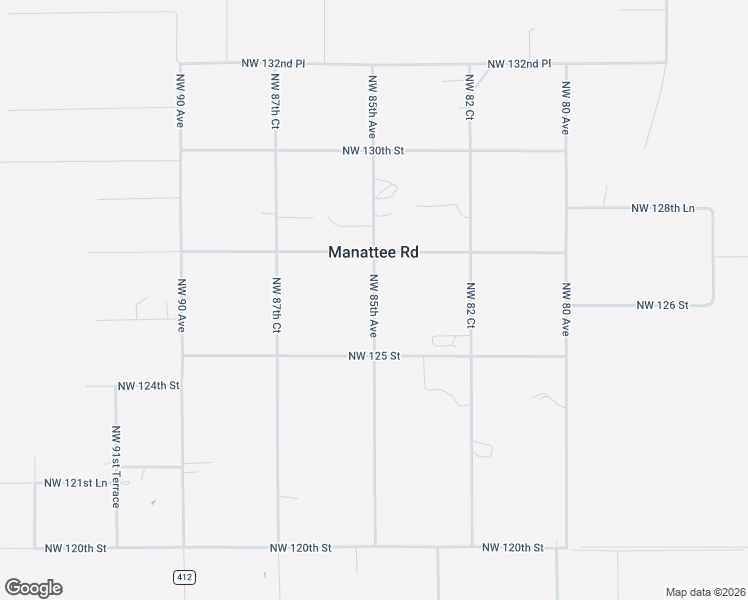 map of restaurants, bars, coffee shops, grocery stores, and more near in Manattee Road
