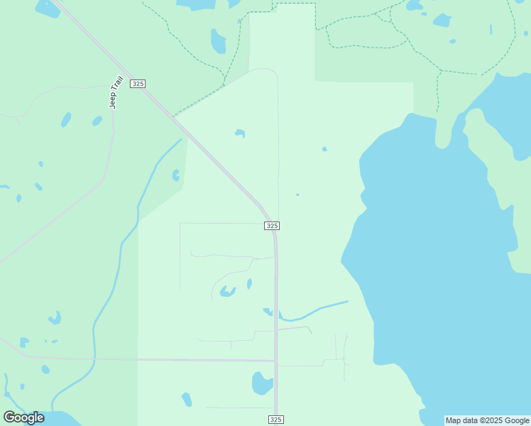 map of restaurants, bars, coffee shops, grocery stores, and more near County Road 325 in Hawthorne